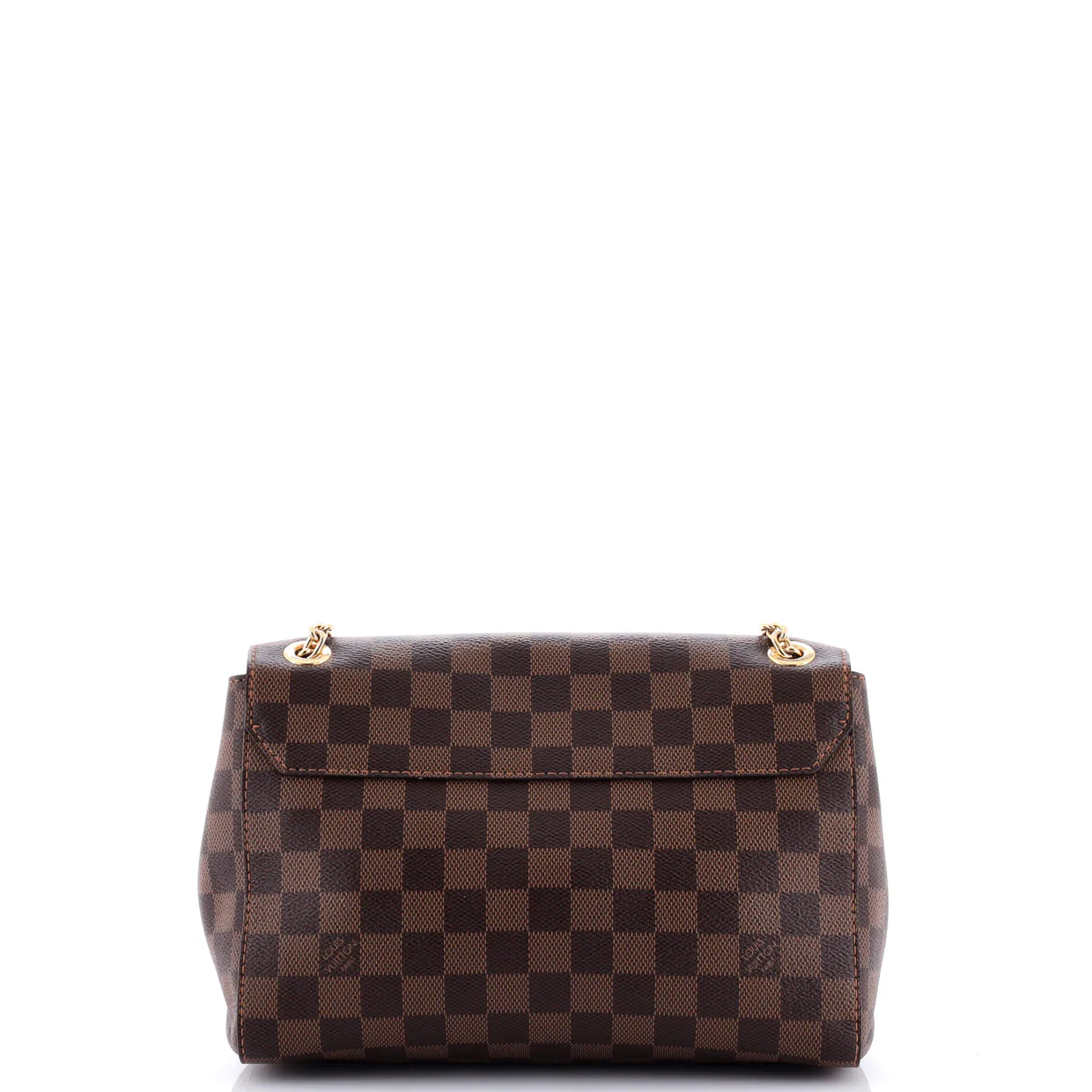 Vavin Handbag Damier with Leather PM - Deep Luxury