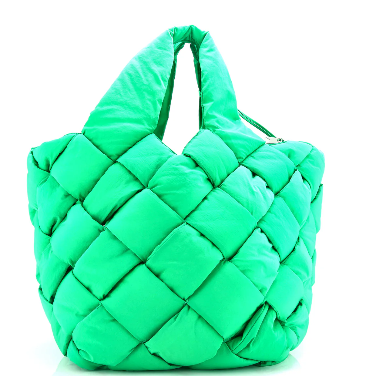 Cassette Paper Tote Intrecciato Nylon - Deep Luxury