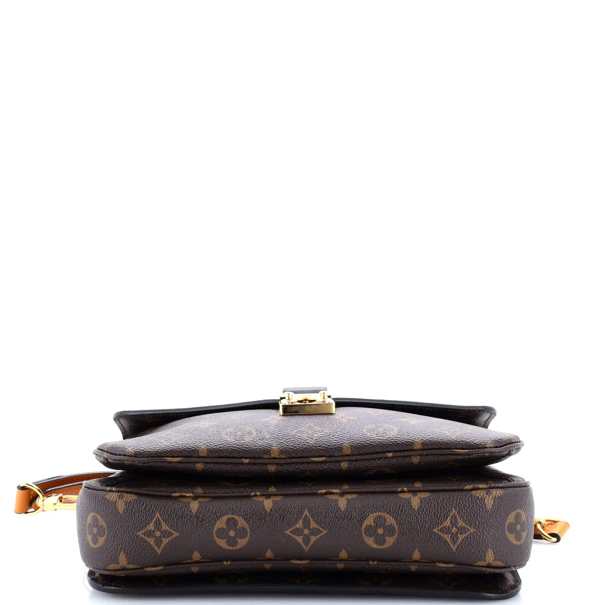 Braided Handle Pochette Metis Monogram Canvas with Leather - Deep Luxury