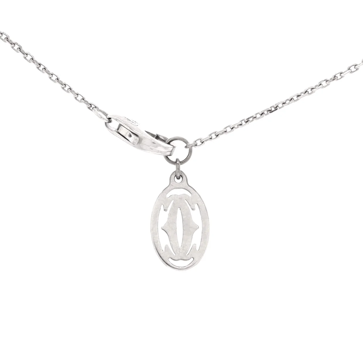 Cross Pendant Necklace 18K White Gold with Diamonds - Deep Luxury