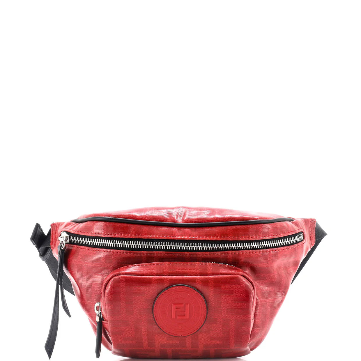 Front Pocket Waist Bag Zucca Coated Canvas - Deep Luxury