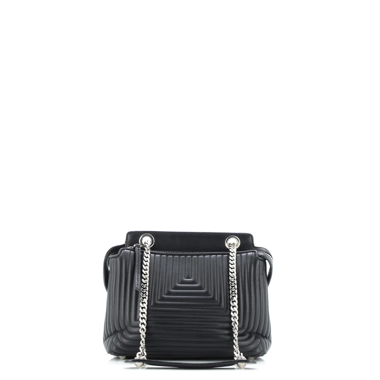DotCom Click Shoulder Bag Quilted Leather Small - Deep Luxury