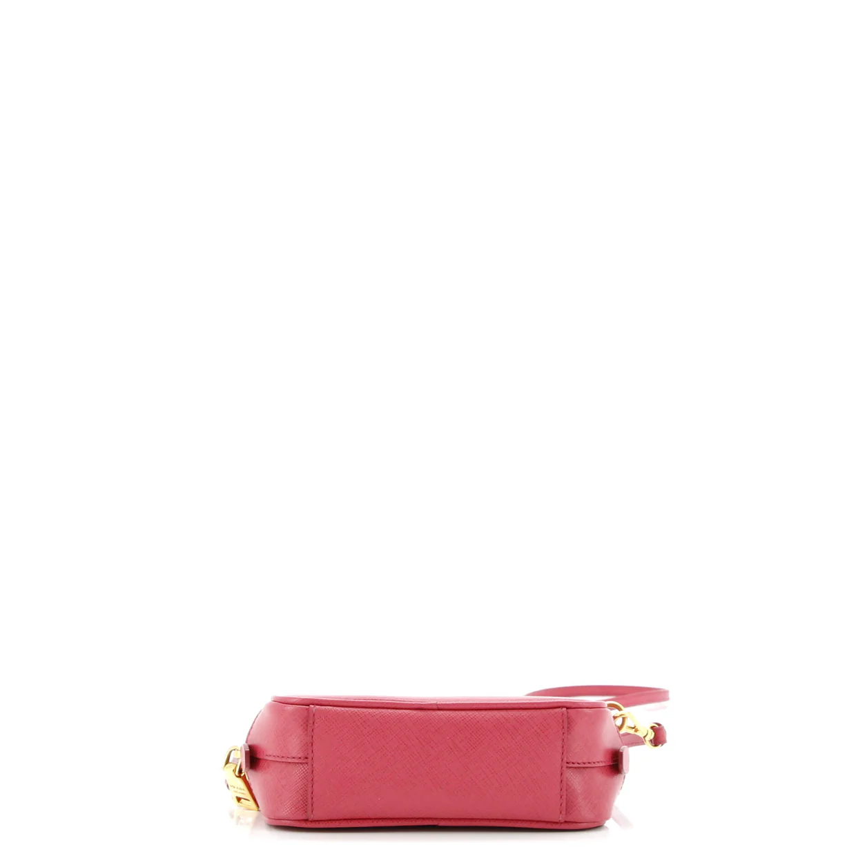 Camera Shoulder Bag Saffiano Leather Mini - Deep Luxury