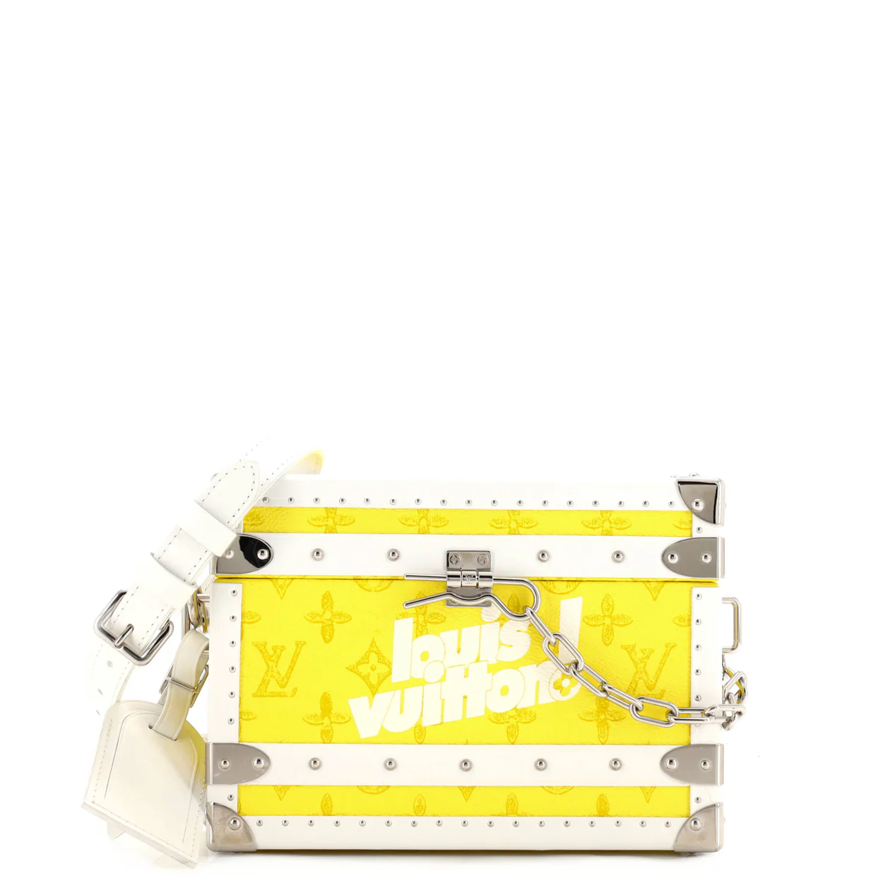 Clutch Box Bag Everyday Signature Vintage Monogram Canvas - Deep Luxury