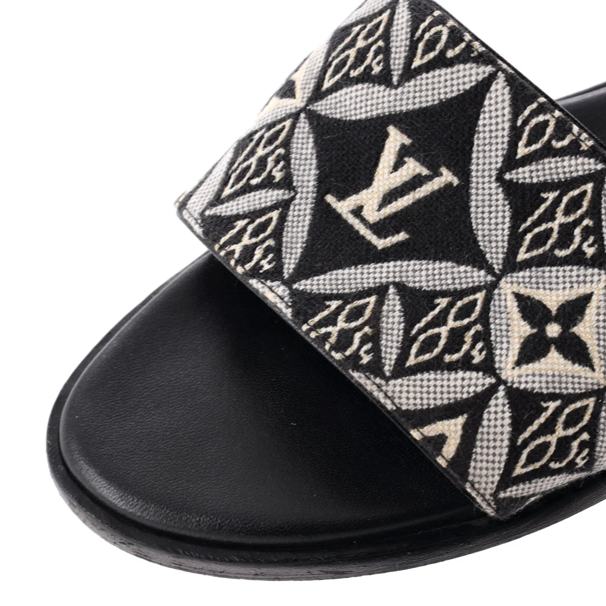 Women's Slide Sandals Limited Edition Since 1854 Monogram Jacquard - Deep Luxury