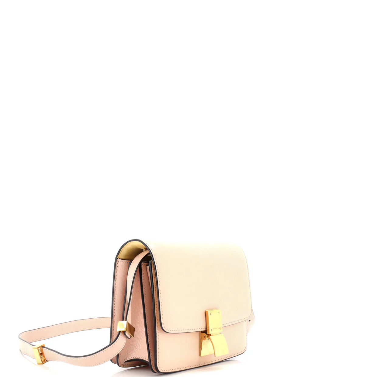 Classic Box Bag Grainy Leather Small - Deep Luxury