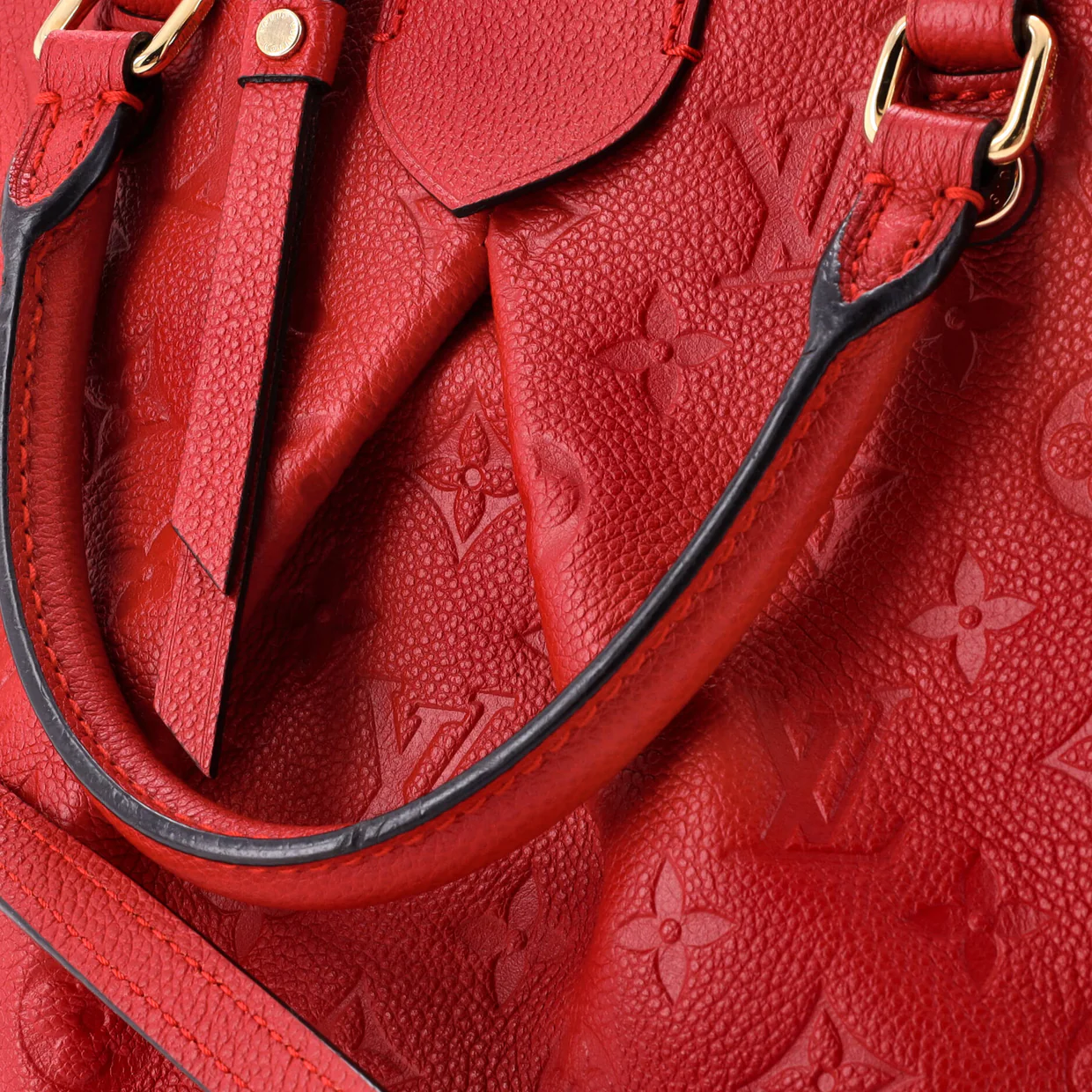 Mazarine Handbag Monogram Empreinte Leather PM - Deep Luxury