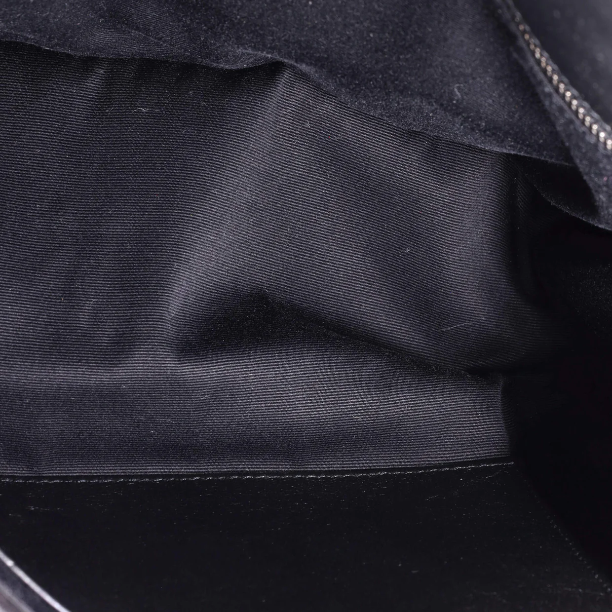 Niki Chain Flap Bag Matelasse Chevron Suede Medium - Deep Luxury