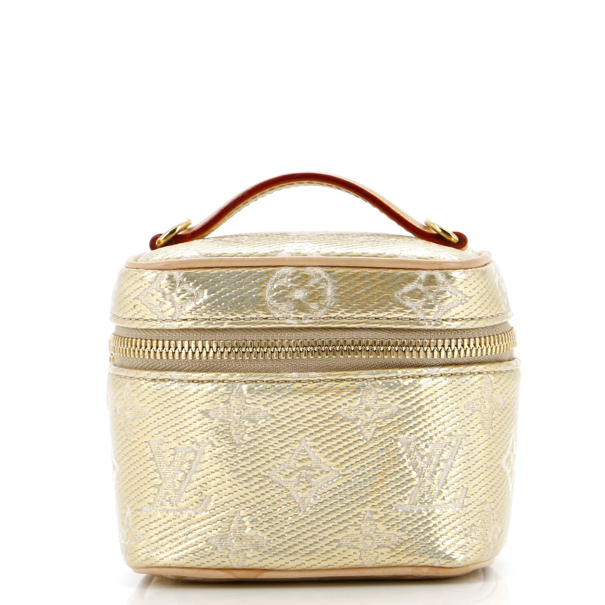 Vanity Case Monoglam Jacquard Canvas Micro - Deep Luxury
