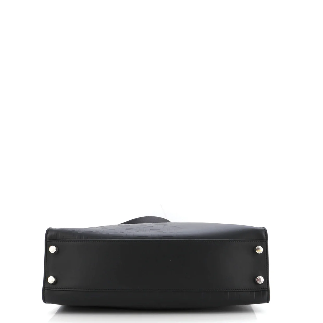 Peekaboo X-Lite Fit Bag Leather with Zucca Embossed Detail - Deep Luxury