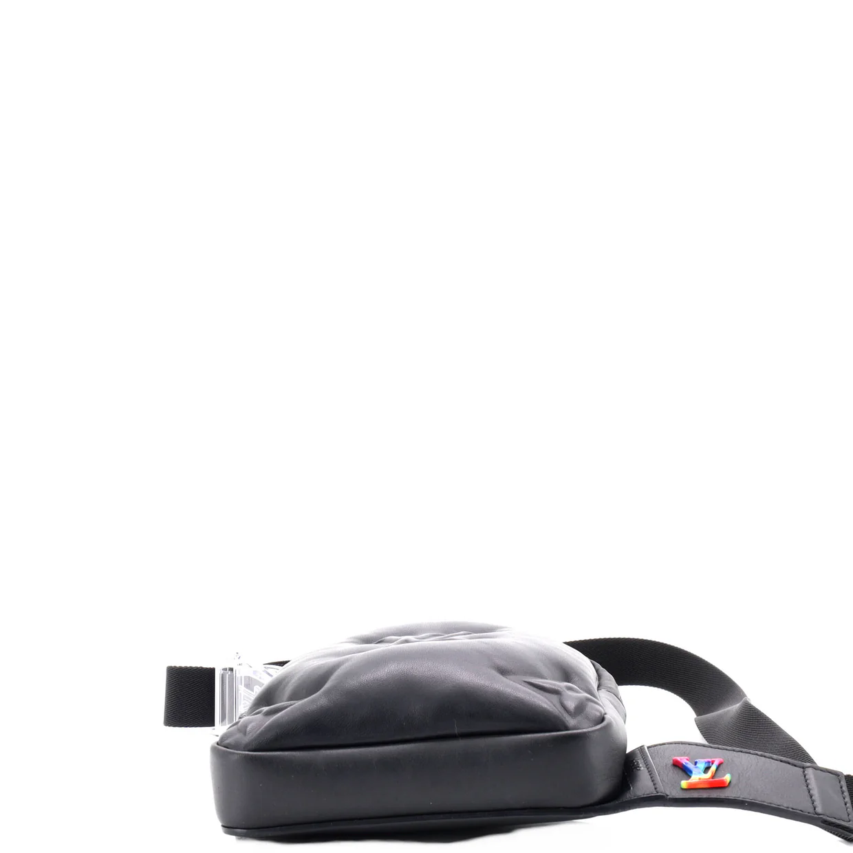 A4 Asymmetrical Sling Bag Monogram Puffer Lambskin - Deep Luxury