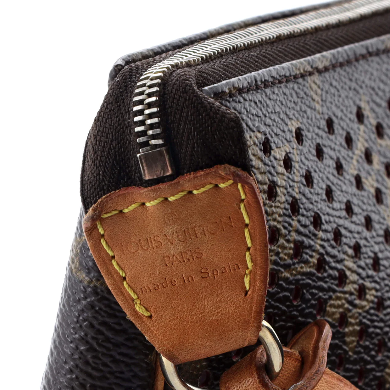 Pochette Accessoires Perforated Monogram Canvas - Deep Luxury