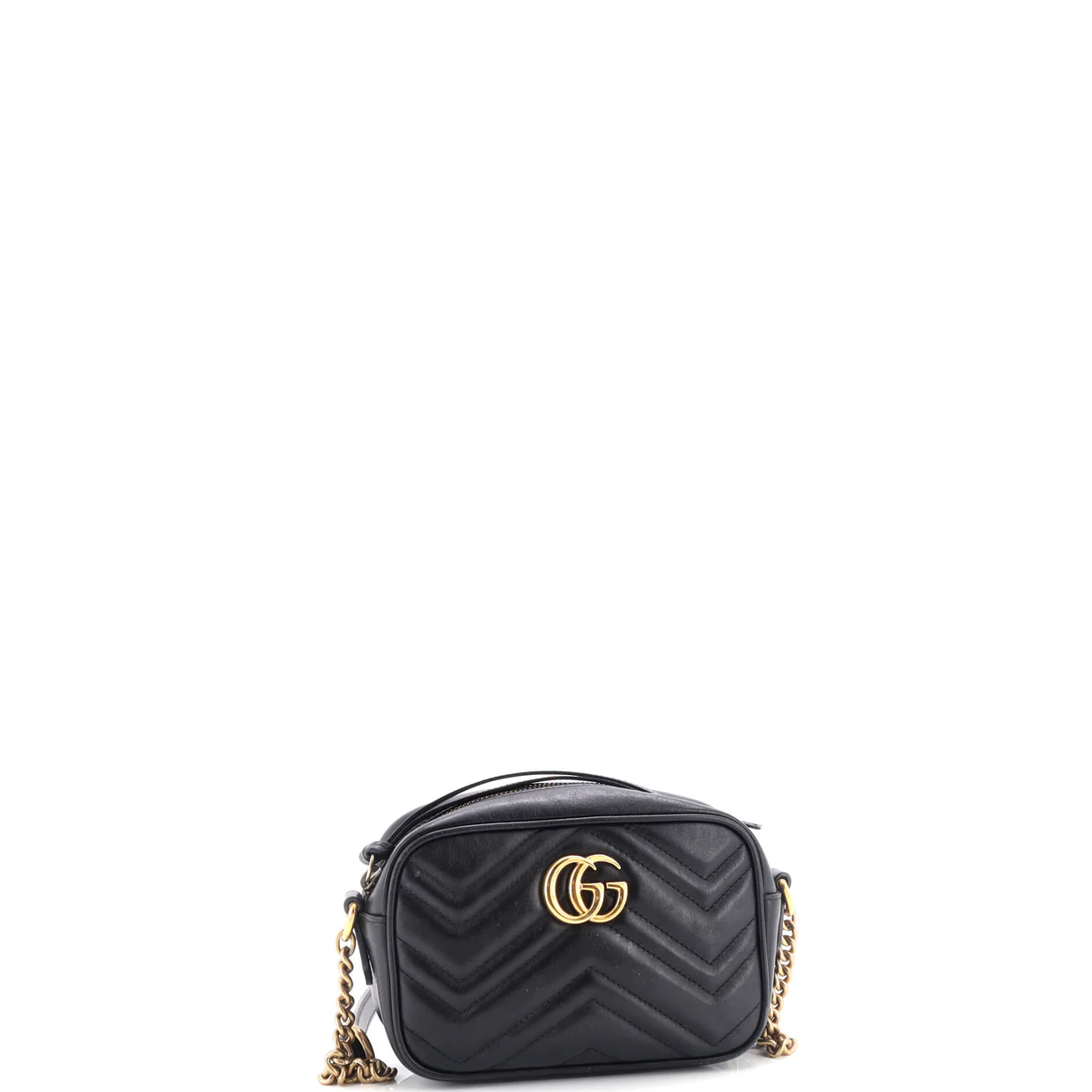 GG Marmont Shoulder Bag Matelasse Leather Mini - Deep Luxury