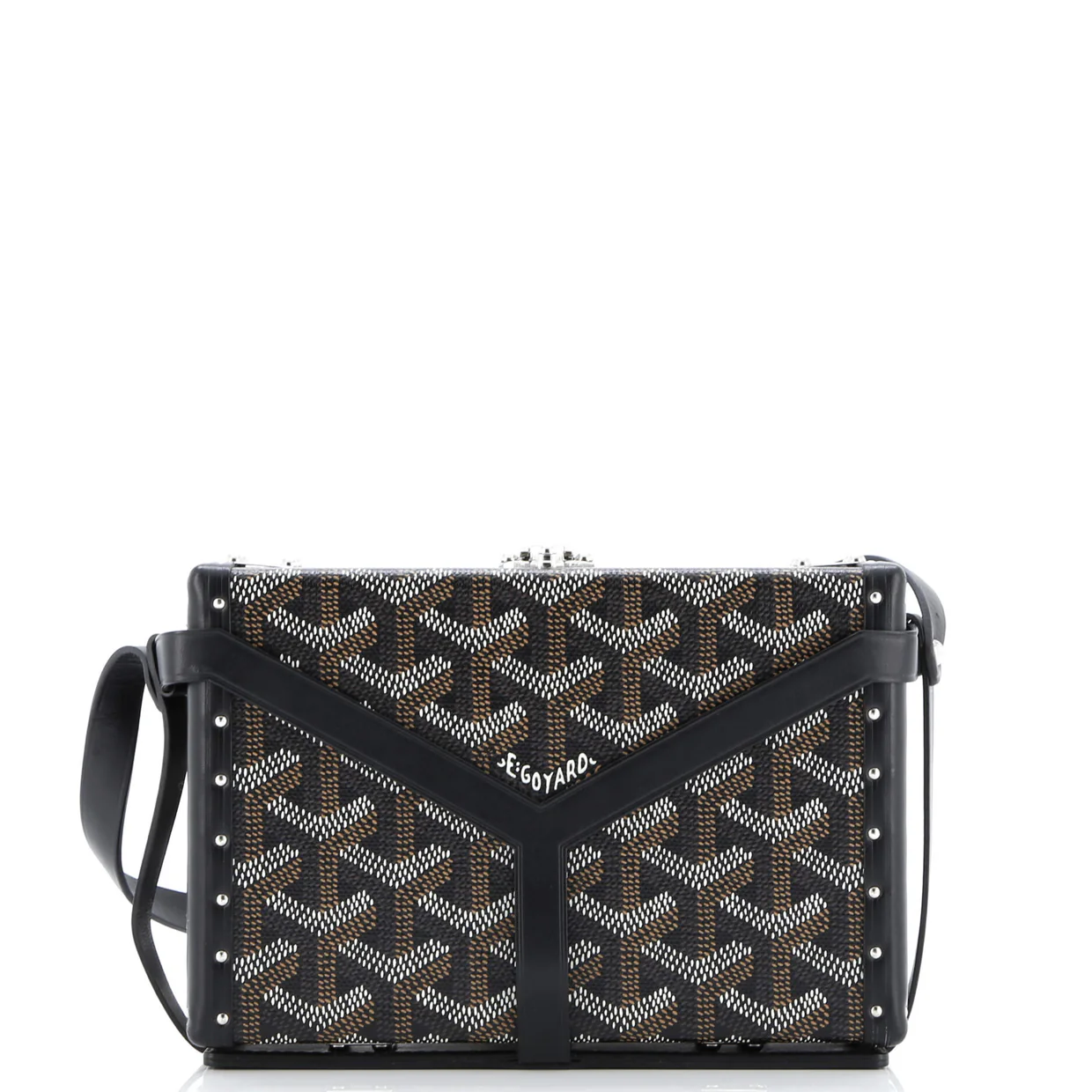 Minaudiere Bag Coated Canvas - Deep Luxury