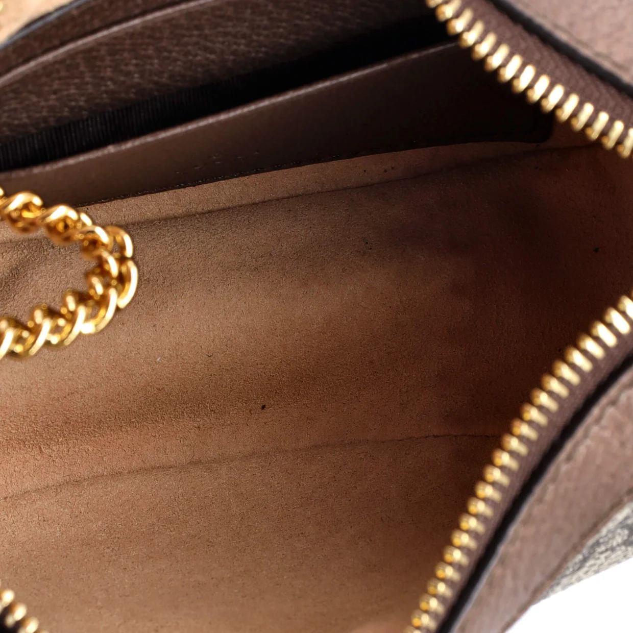 Ophidia Half Moon Bag GG Coated Canvas Mini - Deep Luxury