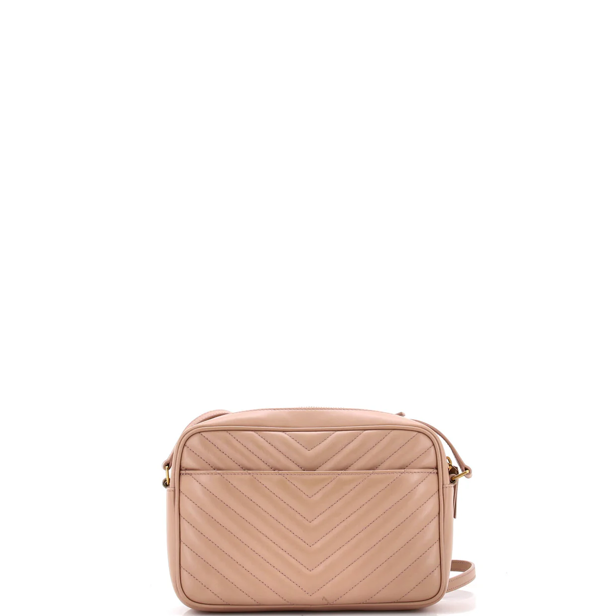 Lou Camera Bag Matelasse Chevron Leather Small - Deep Luxury