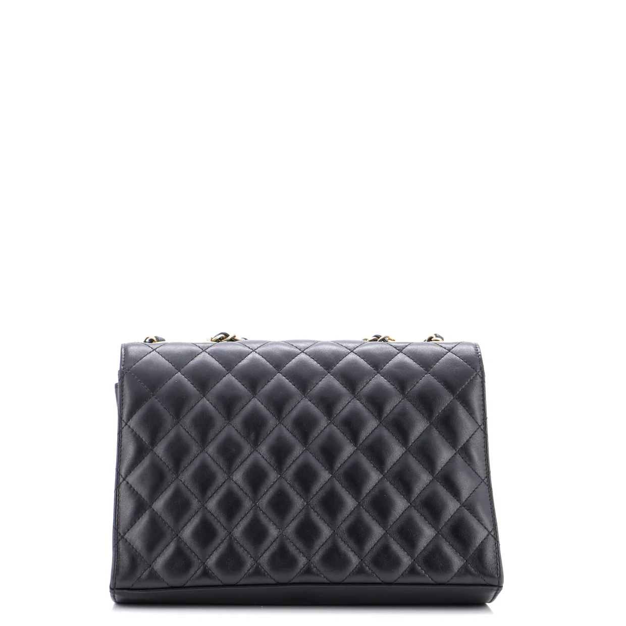 Triple Flap Bag Quilted Calfskin Medium - Deep Luxury