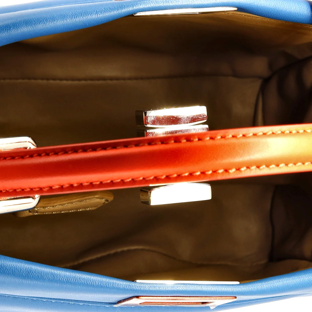 Peekaboo Bag Leather Mini - Deep Luxury