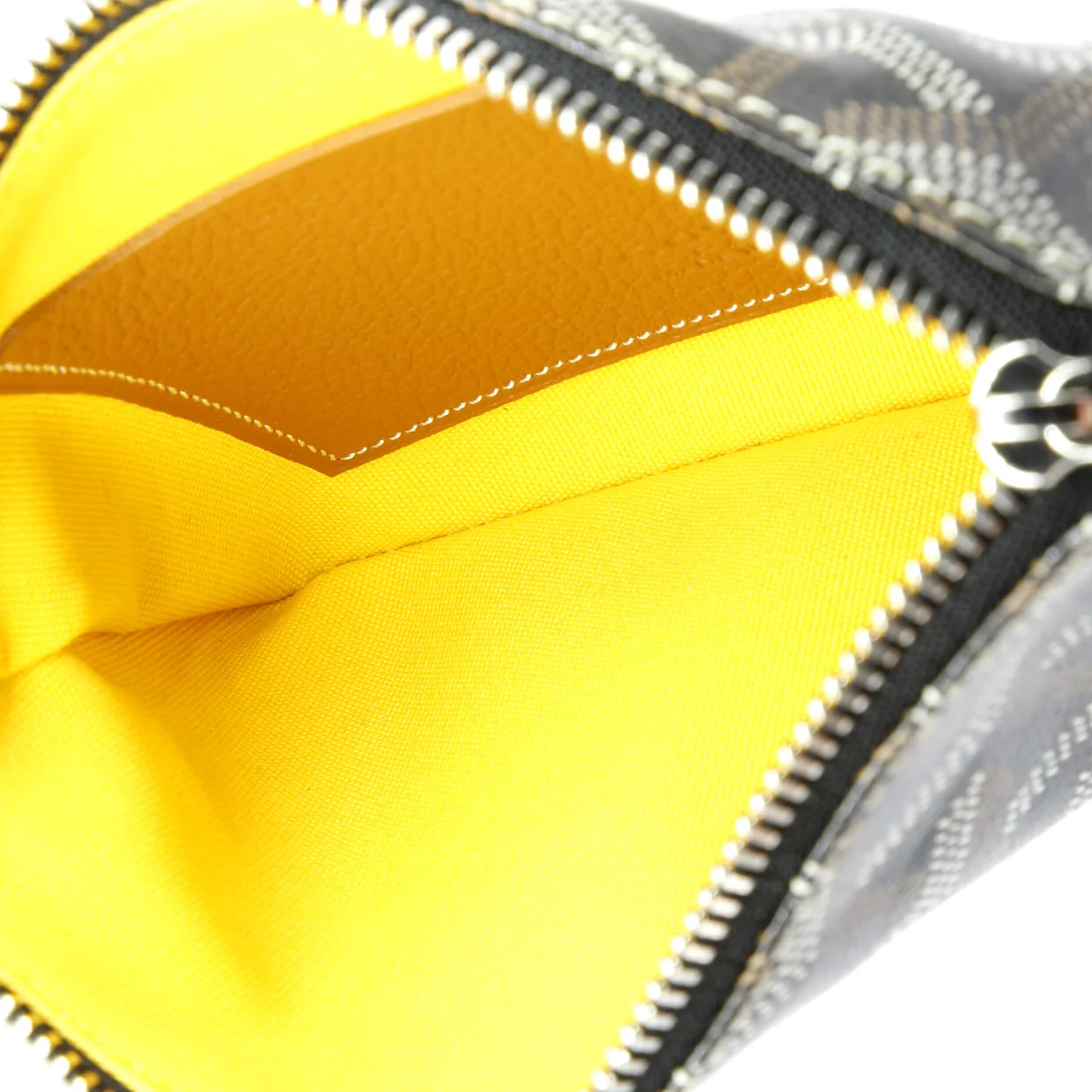 Senat Zip Pouch Coated Canvas Mini - Deep Luxury
