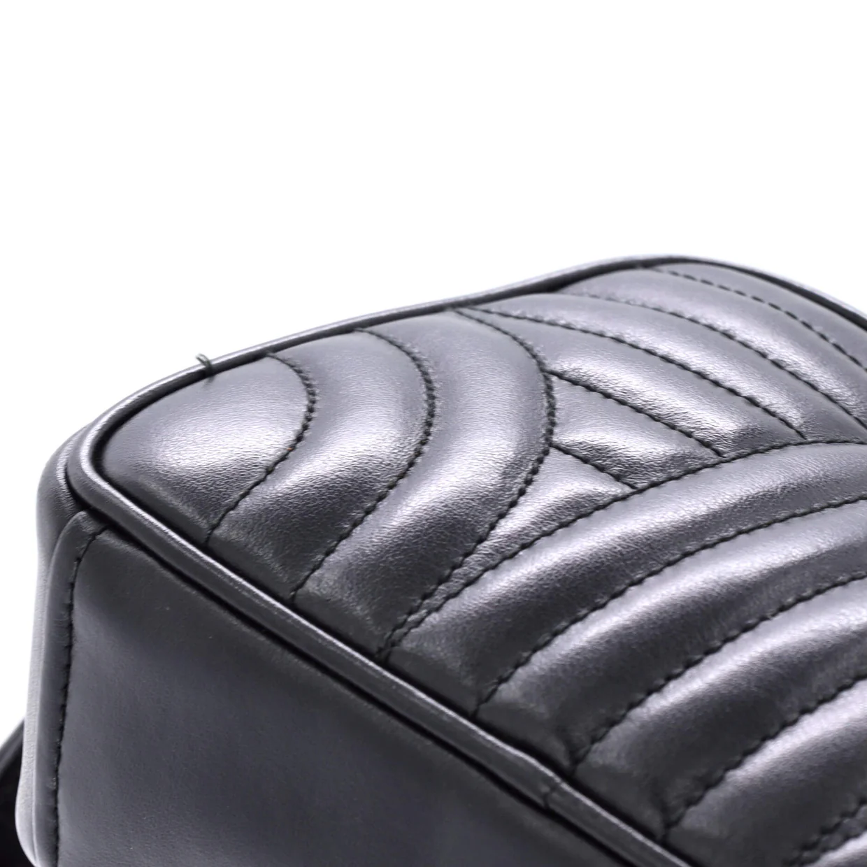 Camera Bag Diagramme Quilted Leather Mini - Deep Luxury
