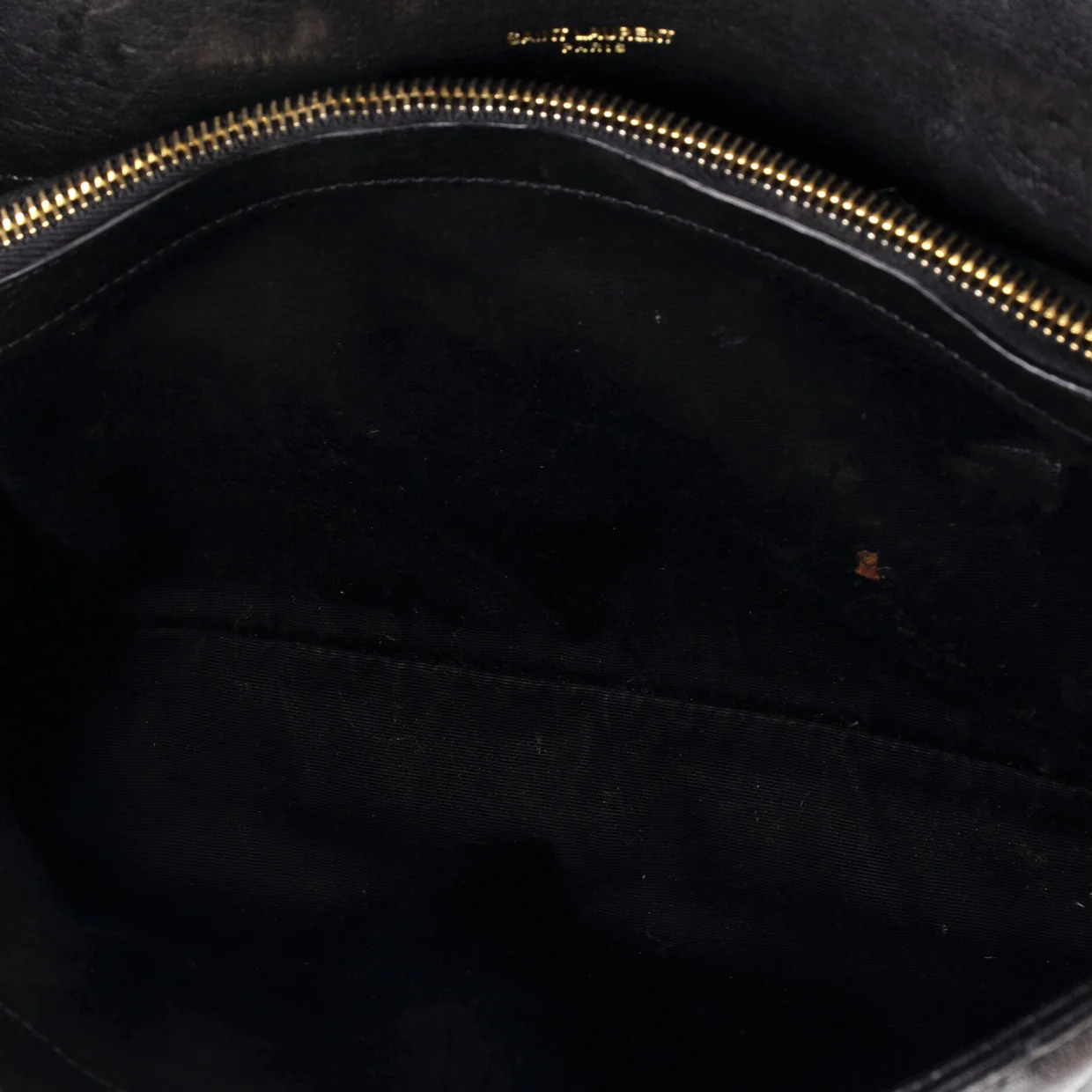 Classic Monogram College Bag Matelasse Chevron Leather Large - Deep Luxury