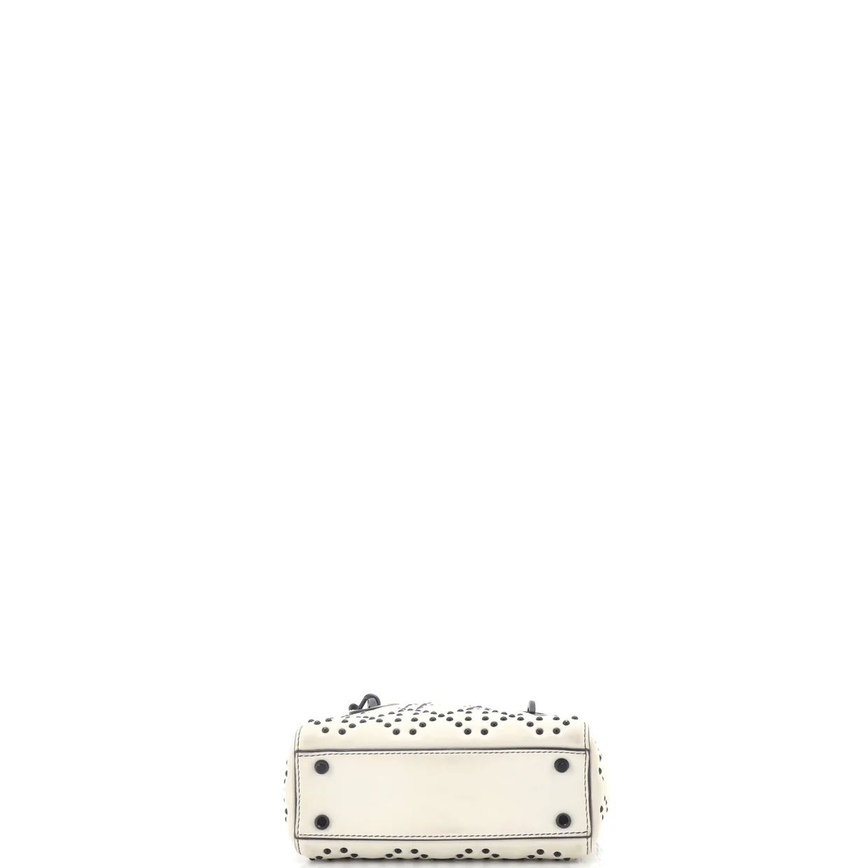 Lady Dior Chain Bag Cannage Studded Calfskin Mini - Deep Luxury