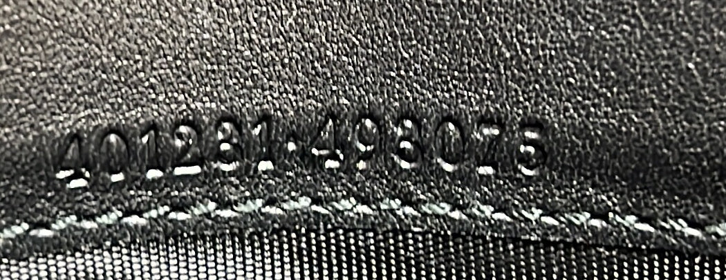 Dionysus Chain Wallet GG Velvet Small - Deep Luxury