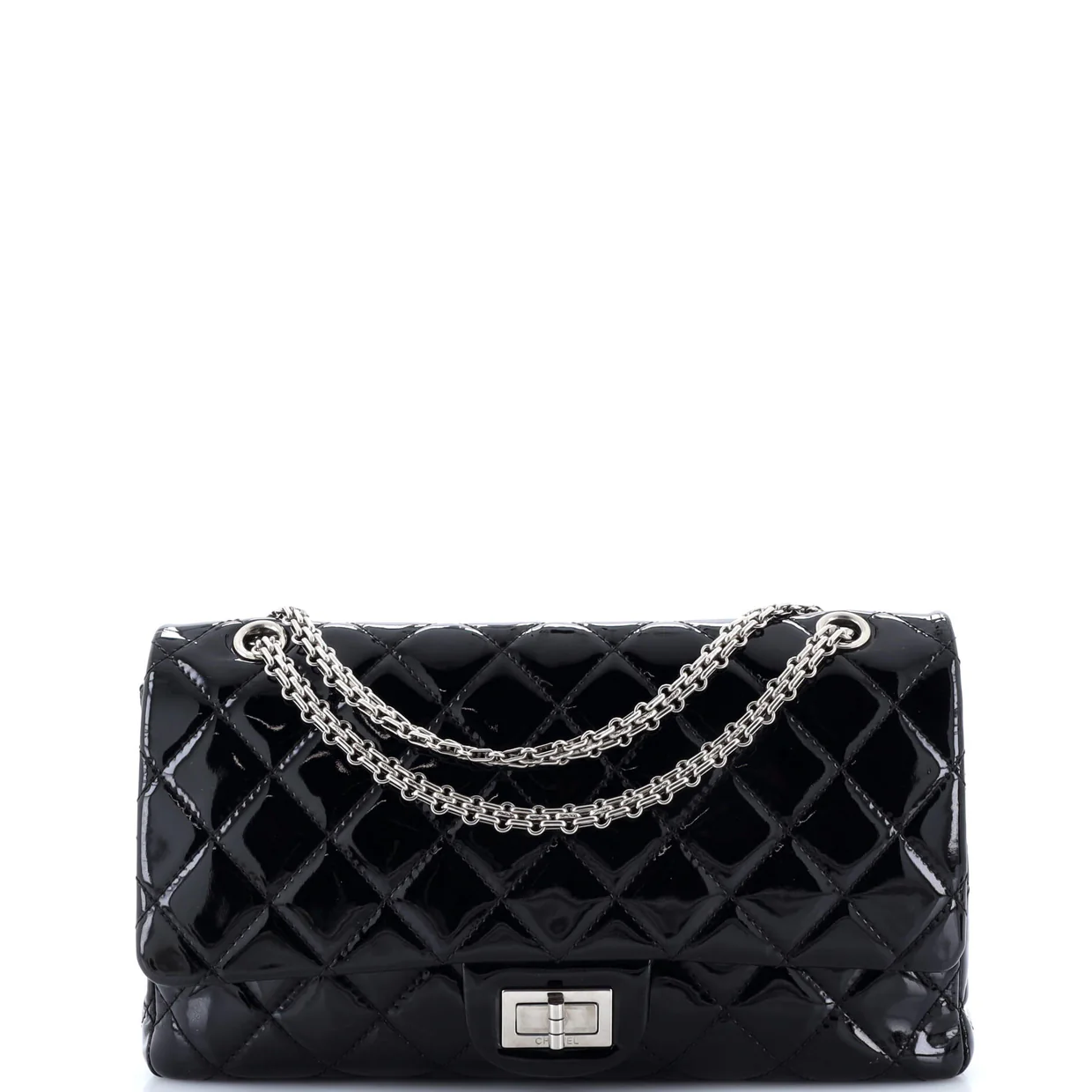 Reissue 2.55 Flap Bag Quilted Patent 227 - Deep Luxury