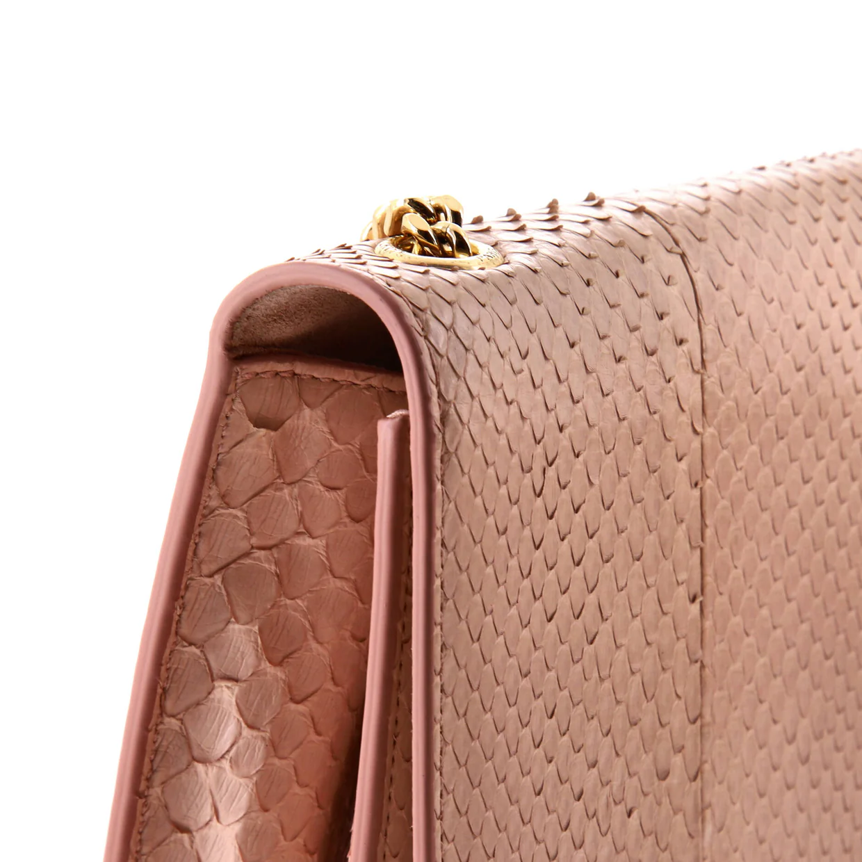 Classic Monogram Tassel Crossbody Bag Python Medium - Deep Luxury