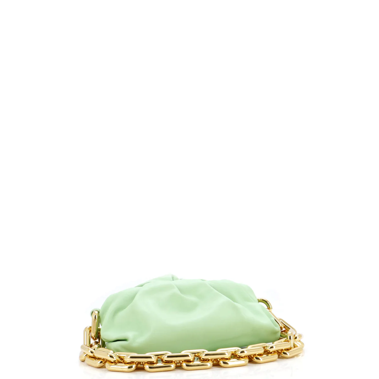 The Chain Pouch Leather Teen - Deep Luxury