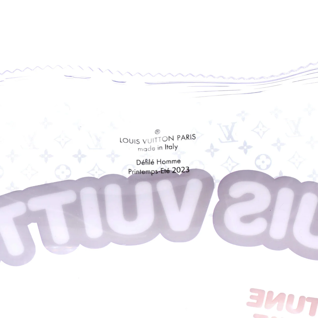 Fortune Cookie Bag Monogram Leather and Printed PVC - Deep Luxury