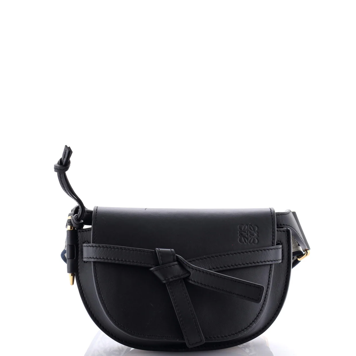 Gate Dual Shoulder Bag Leather Mini - Deep Luxury