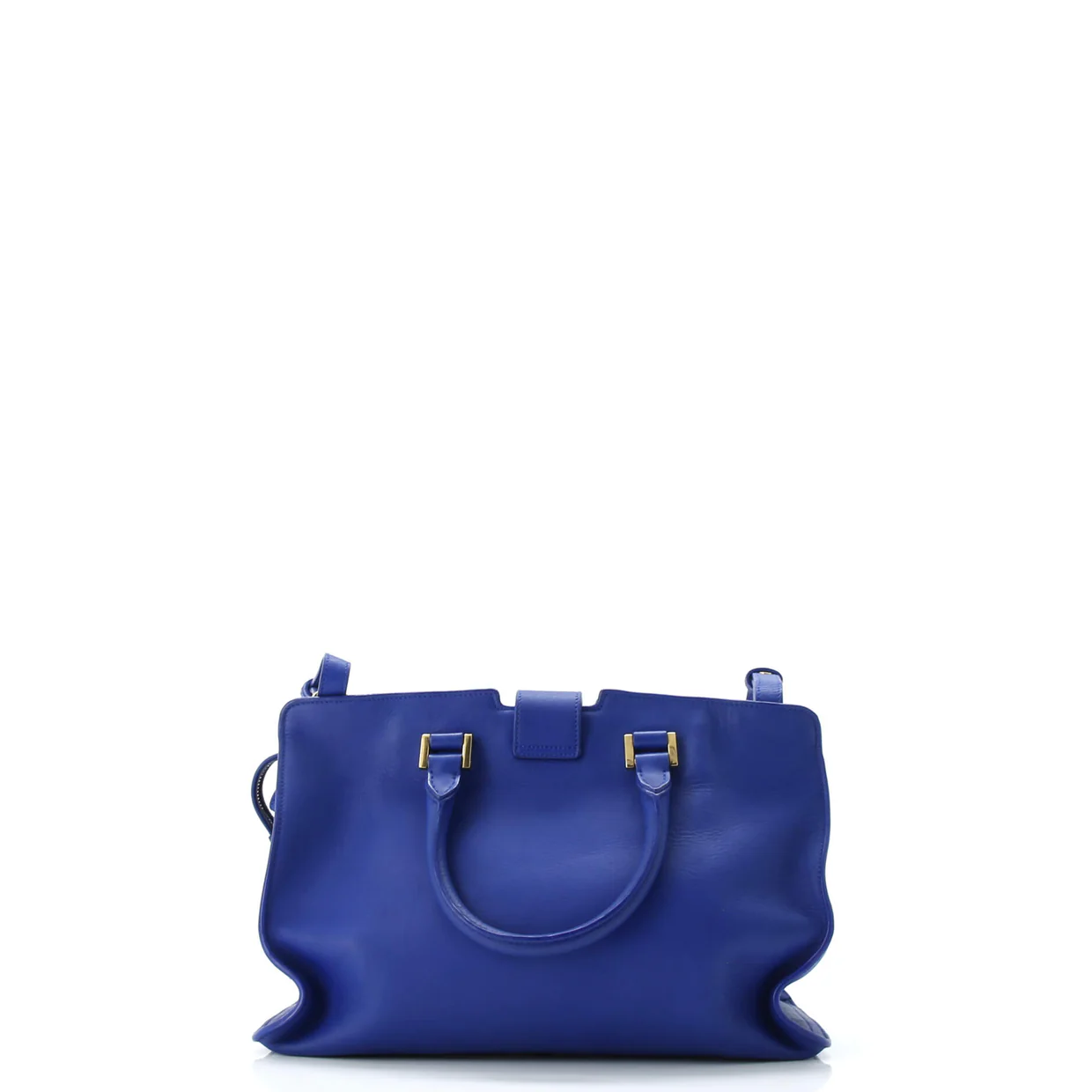 Classic Y Cabas Leather Small - Deep Luxury