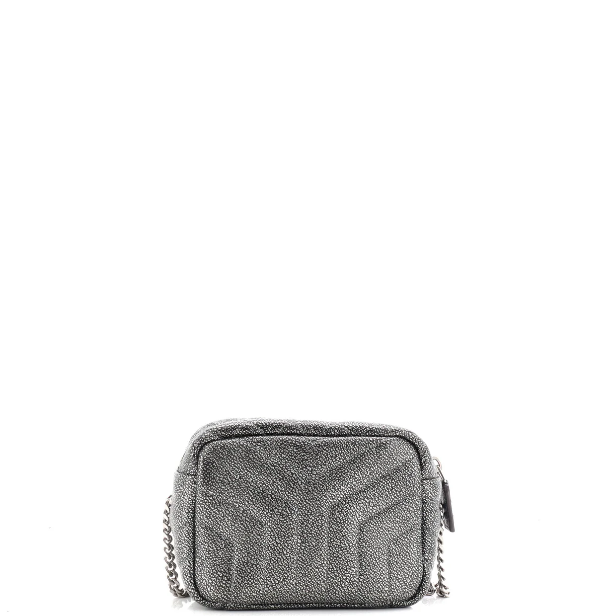 LouLou Bowling Bag Matelasse Chevron Leather Mini - Deep Luxury