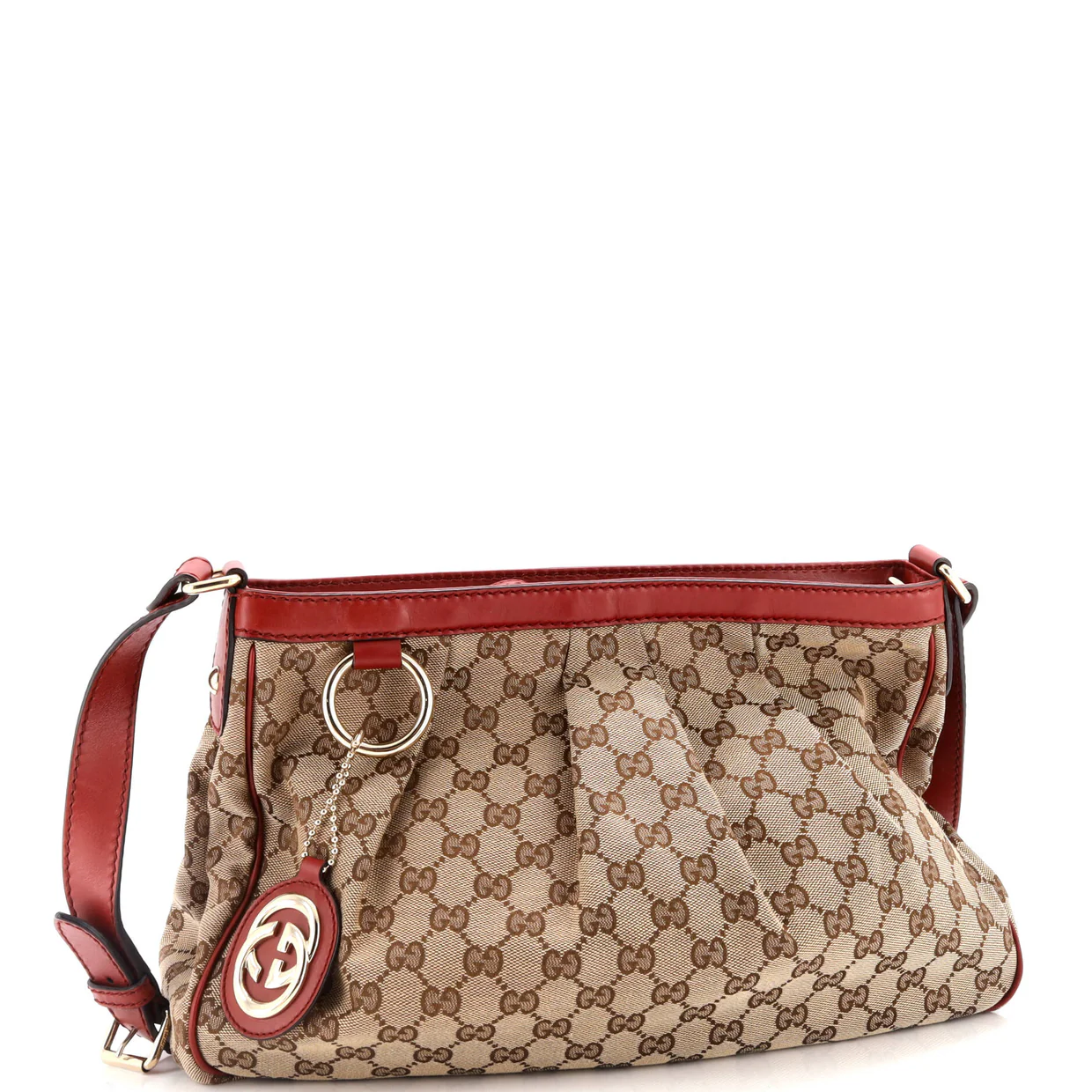 Sukey Messenger Bag GG Canvas Medium - Deep Luxury