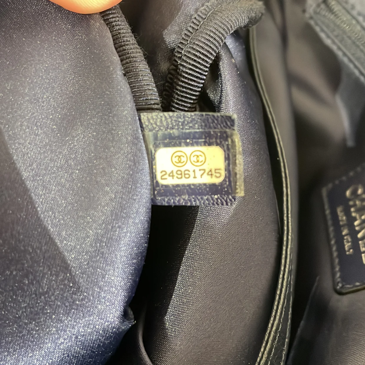 Astronaut Essentials Backpack Quilted Nylon with Tweed Medium - Deep Luxury