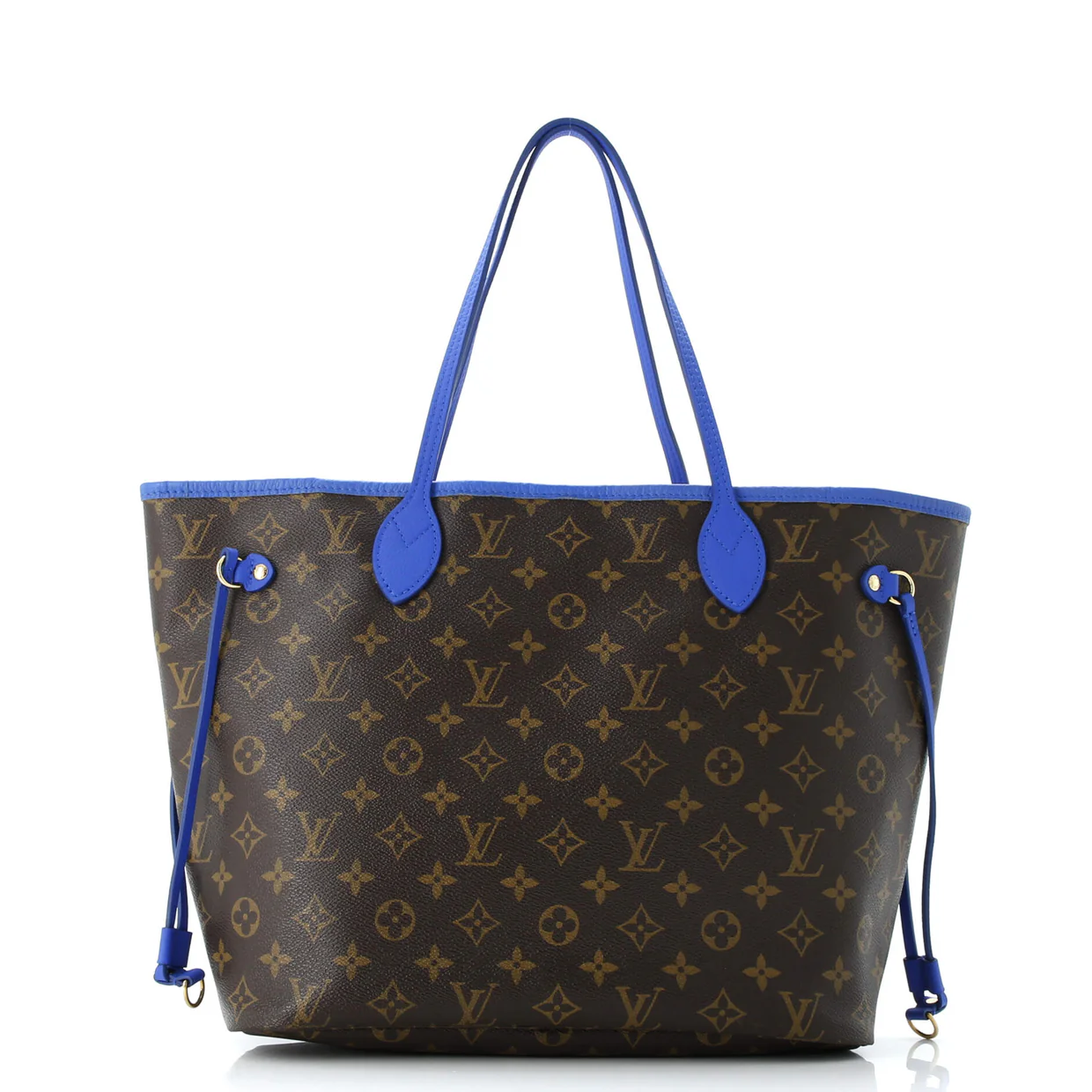 Neverfull Tote Limited Edition Ikat Monogram Canvas with Leather MM - Deep Luxury