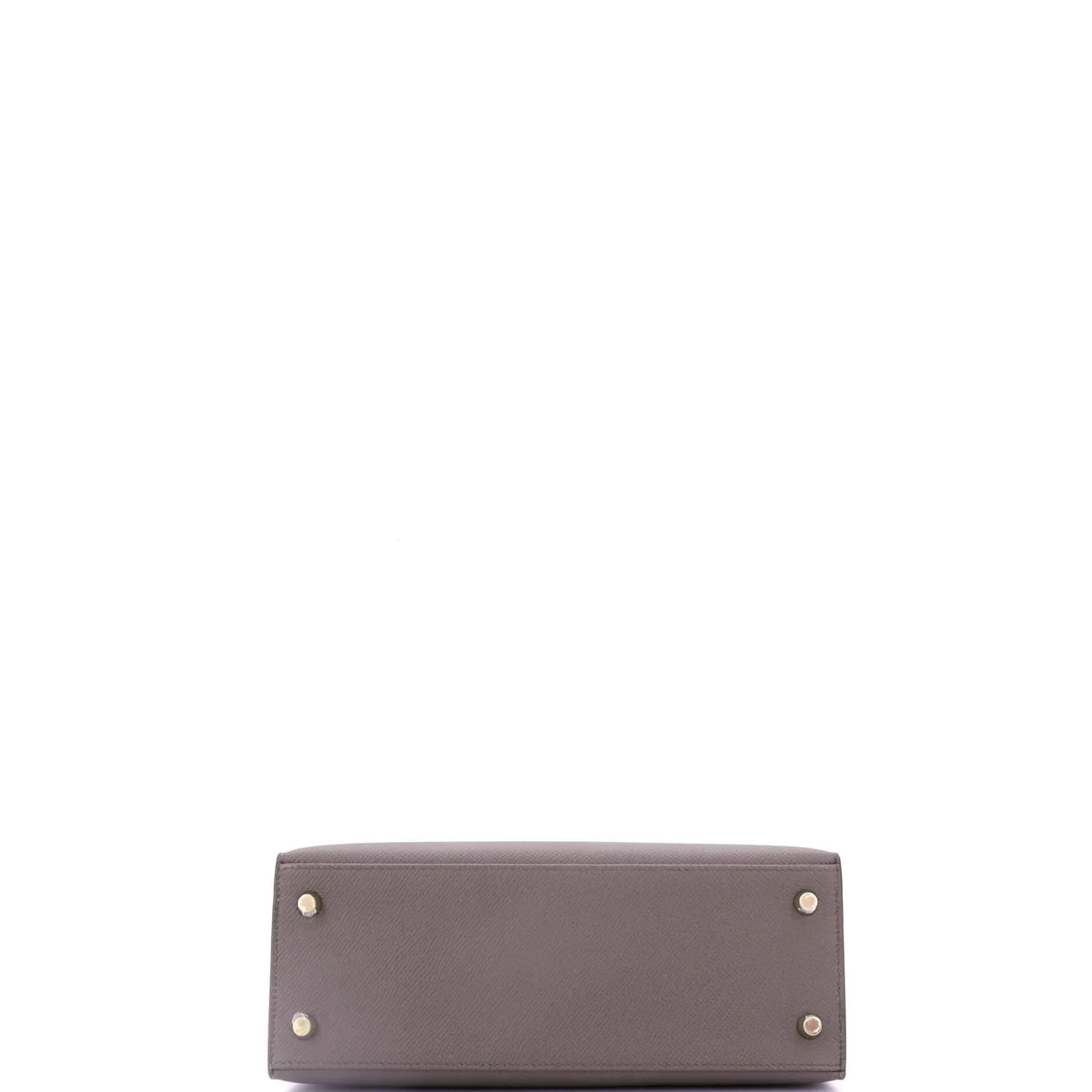 Kelly Handbag Grey Epsom with Gold Hardware 25 - Deep Luxury
