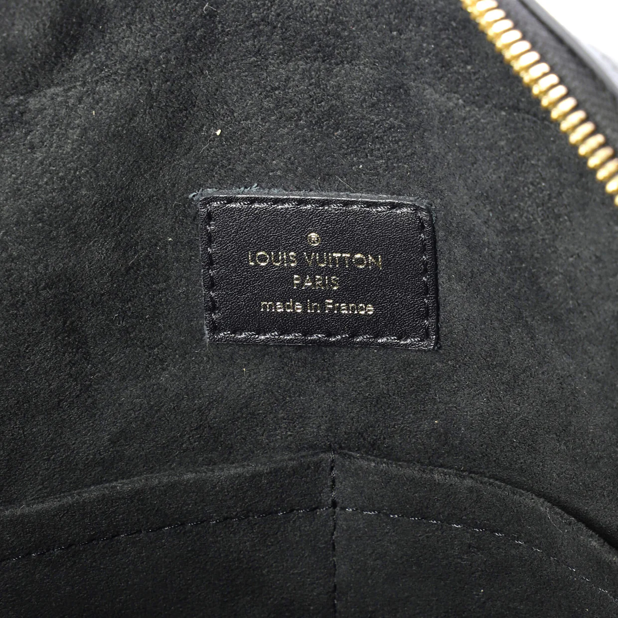 City Malle Handbag Reverse Monogram Canvas and Leather MM - Deep Luxury