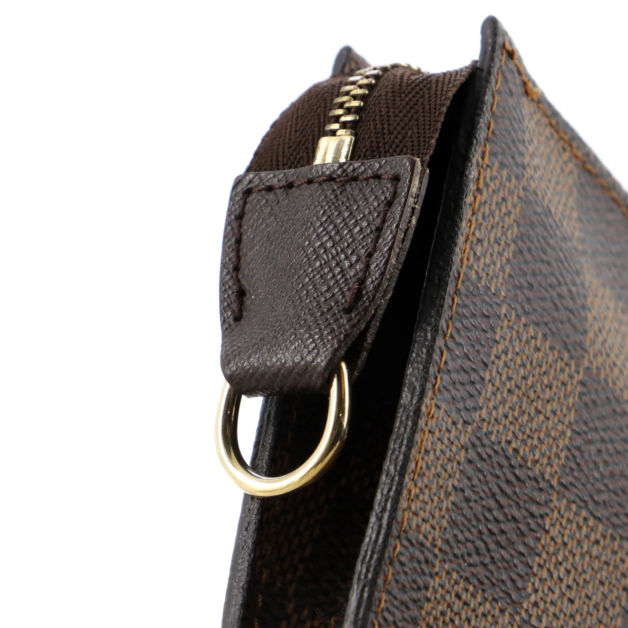 Marais Bucket Zip Pouch Damier - Deep Luxury