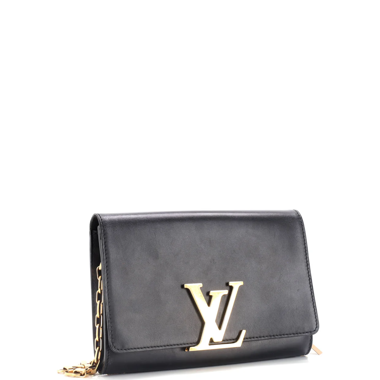 Chain Louise Clutch Leather MM - Deep Luxury