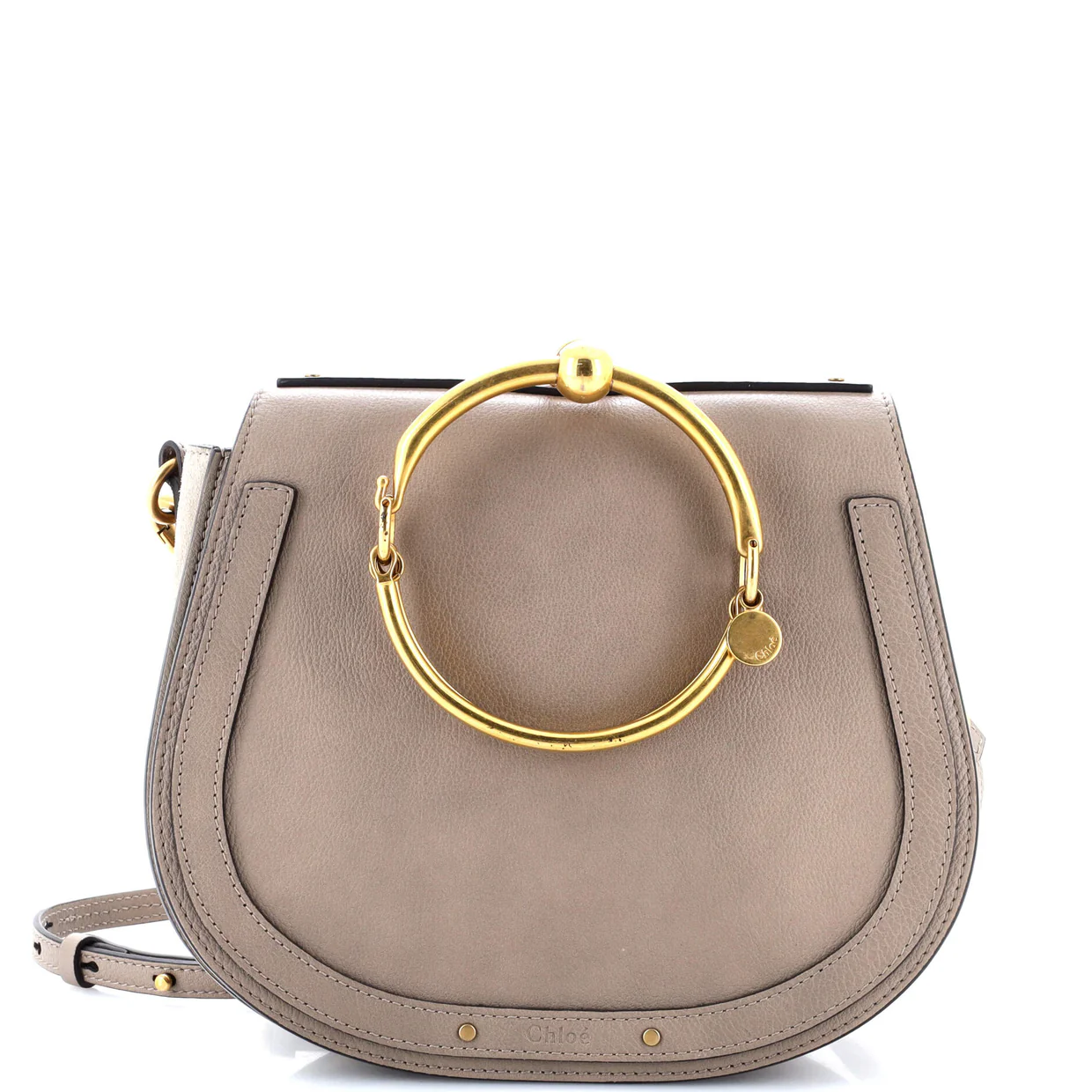 Nile Crossbody Bag Leather Medium - Deep Luxury