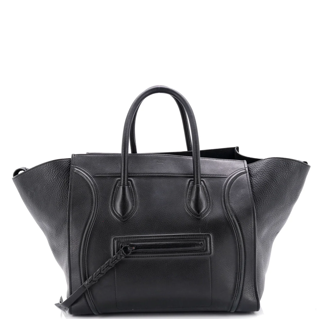 Luggage Bag Grainy Leather Mini - Deep Luxury