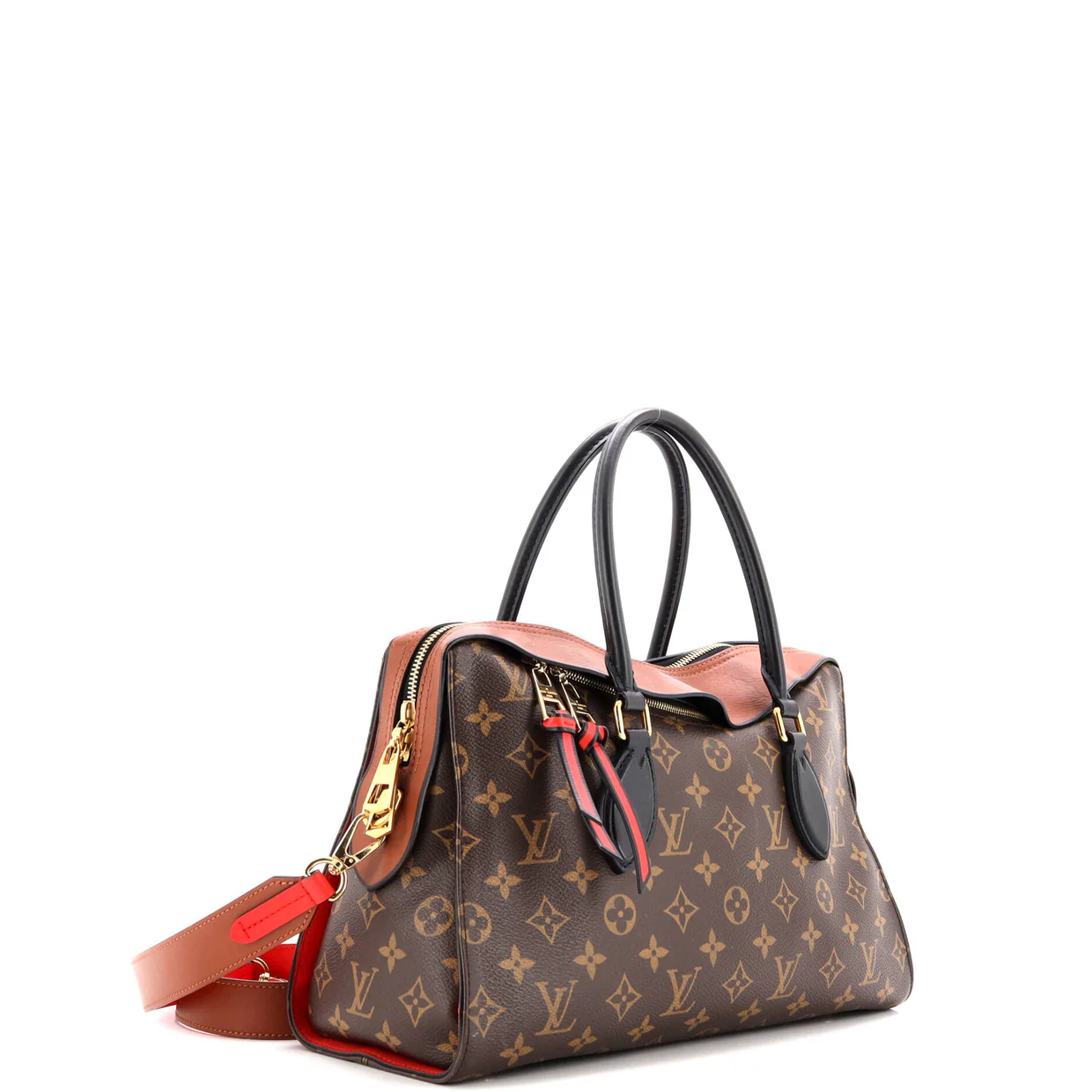 Tuileries Handbag Monogram Canvas with Leather - Deep Luxury