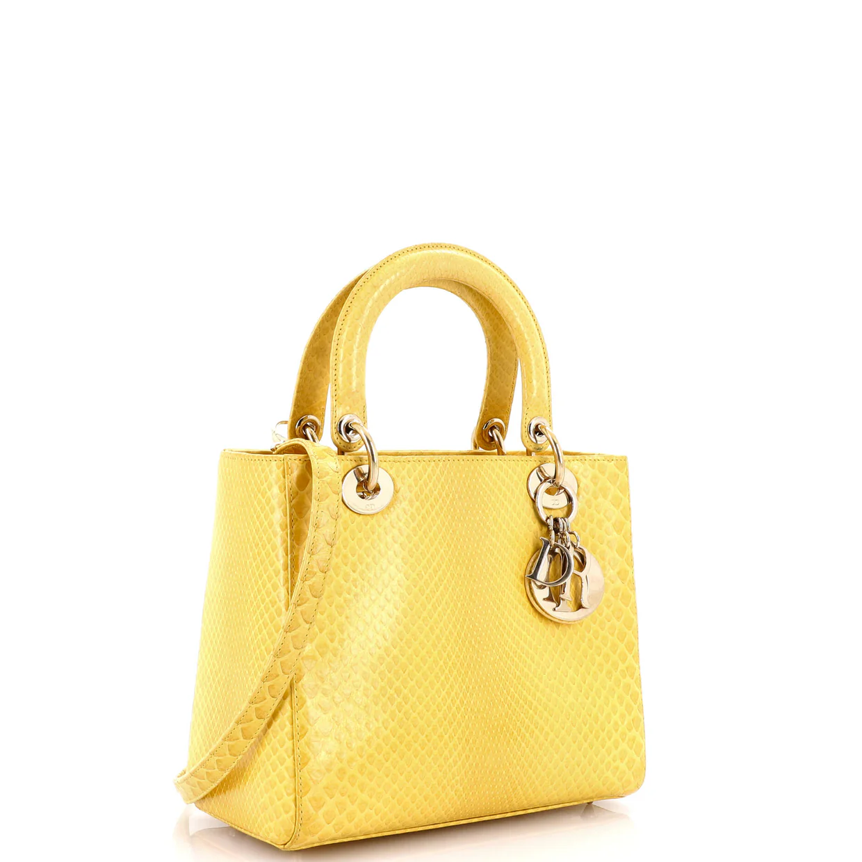 Lady Dior Bag Python Medium - Deep Luxury