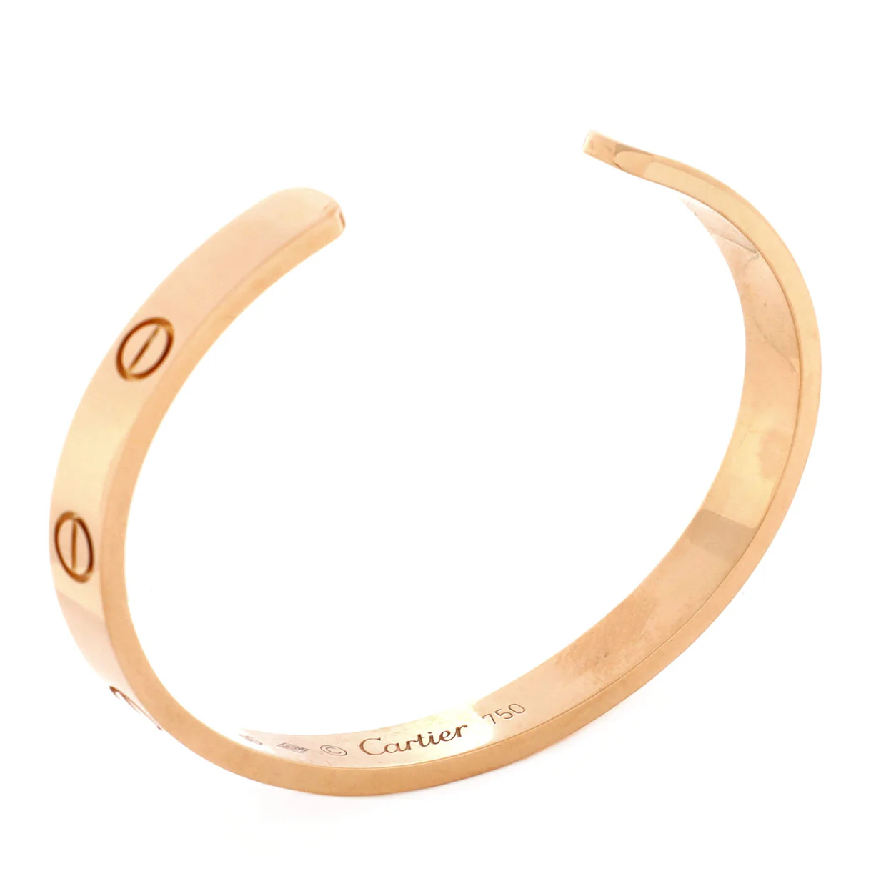 Love Cuff Bracelet 18K Rose Gold - Deep Luxury