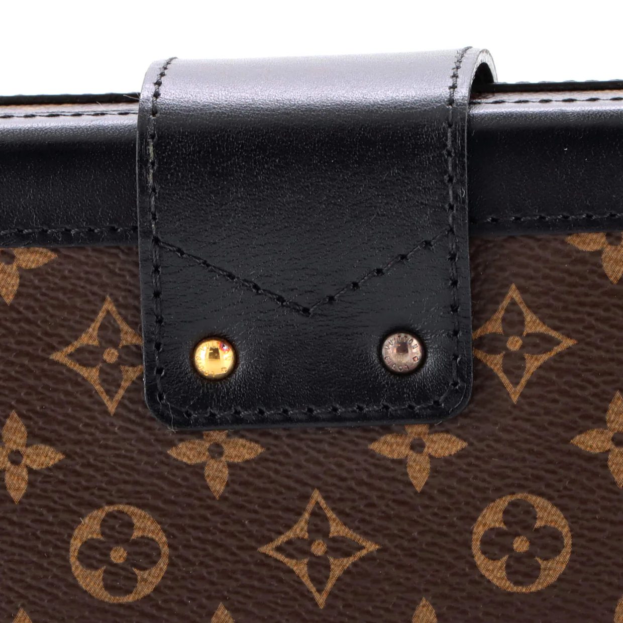 Petite Malle Handbag Monogram Canvas - Deep Luxury
