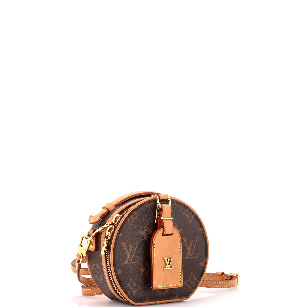 Mini Boite Chapeau Bag Monogram Canvas - Deep Luxury