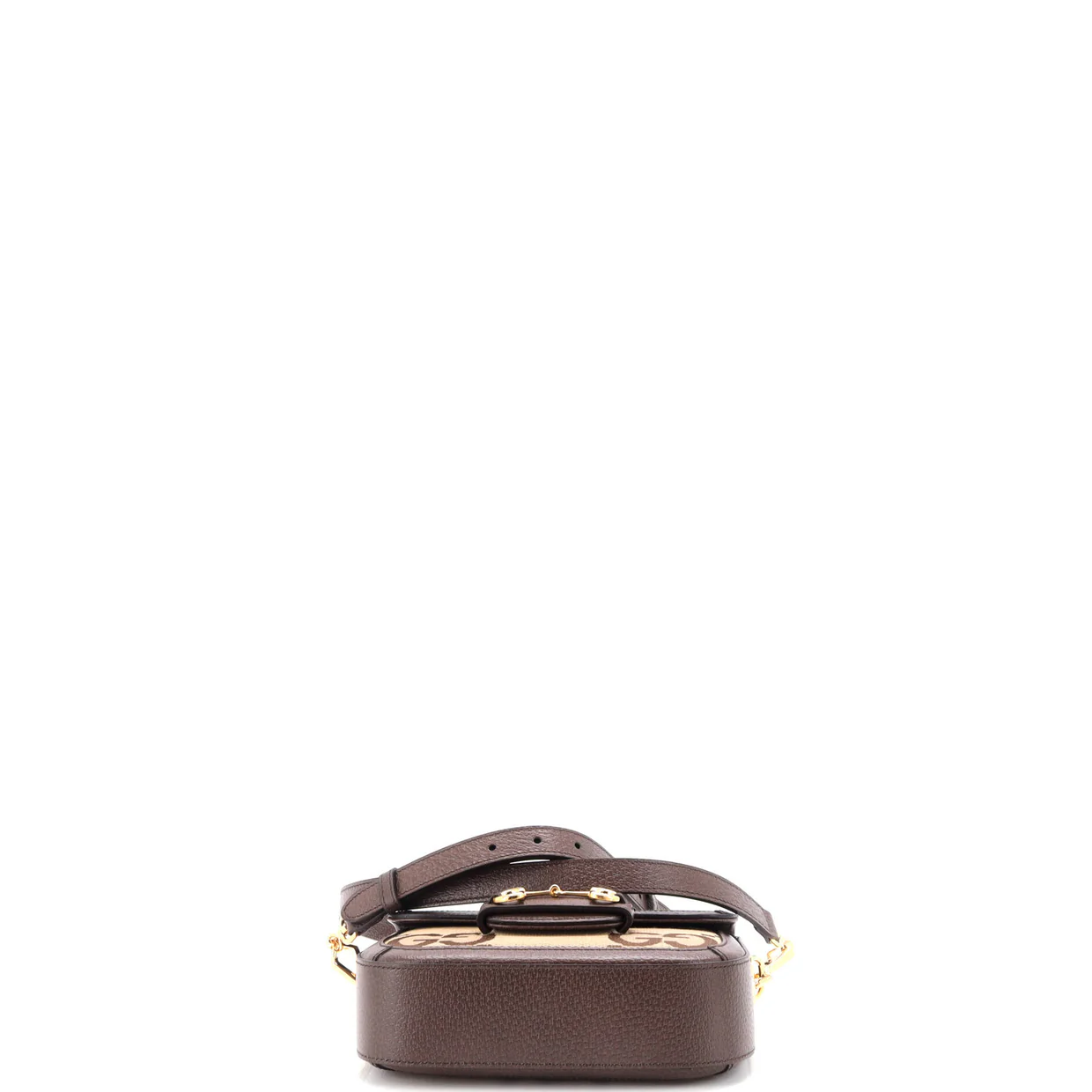 Horsebit 1955 Shoulder Bag Jumbo GG Canvas Mini - Deep Luxury