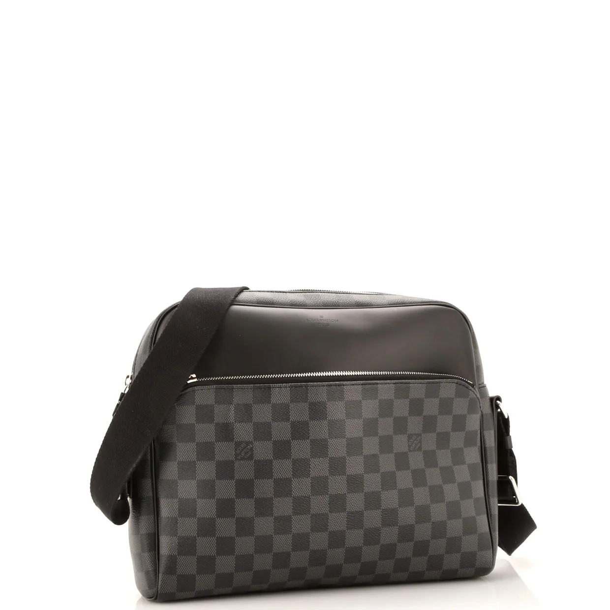 Dayton Reporter Bag Damier Graphite MM - Deep Luxury